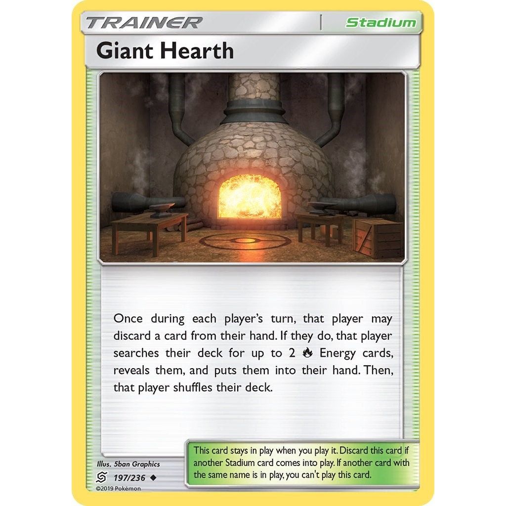 Giant Hearth (197/236) (SM11)