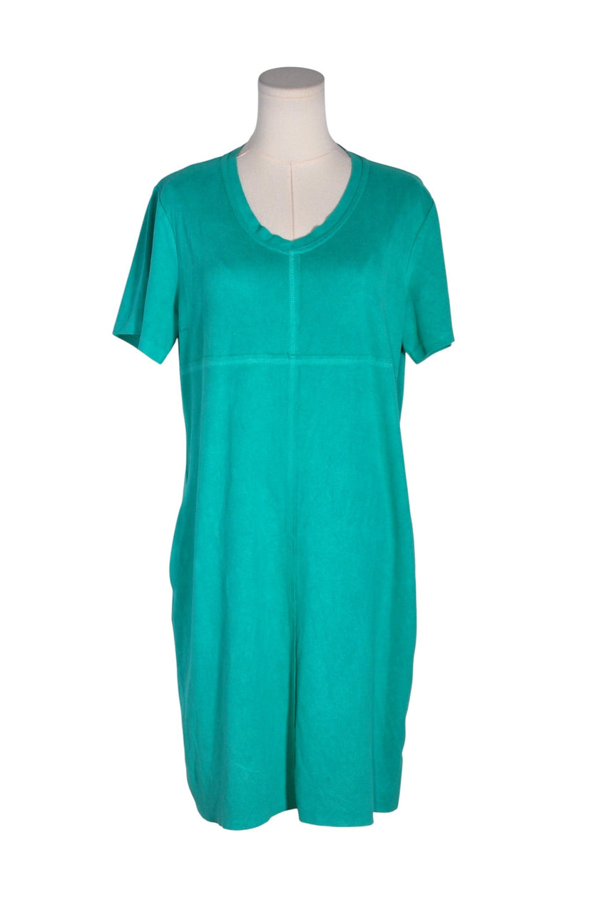 JOB Women Drop Waist Dresses Regular fit in Green - M