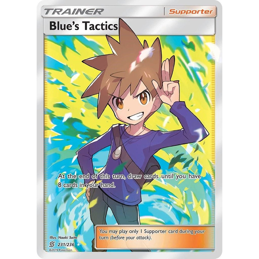 Blue's Tactics (Full Art) (231/236) (SM11)