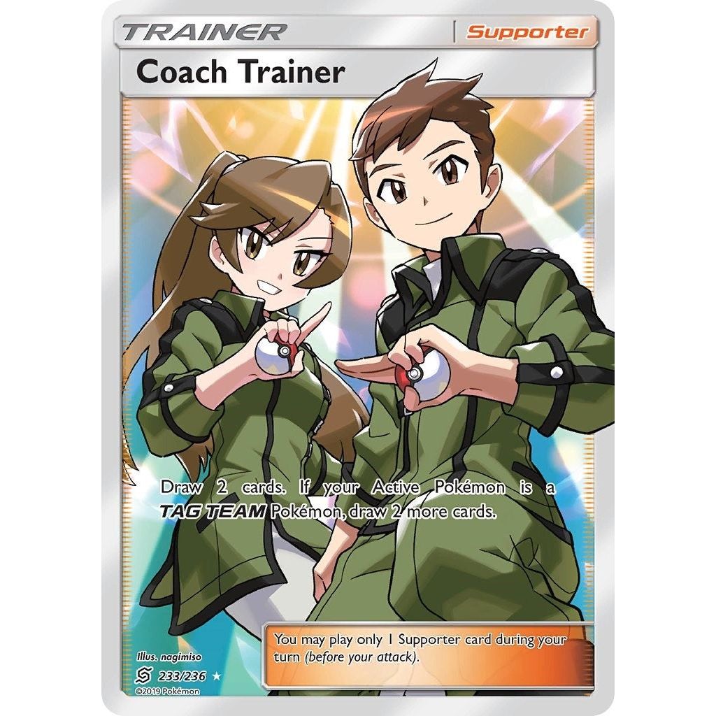Coach Trainer (Full Art) (233/236) (SM11)