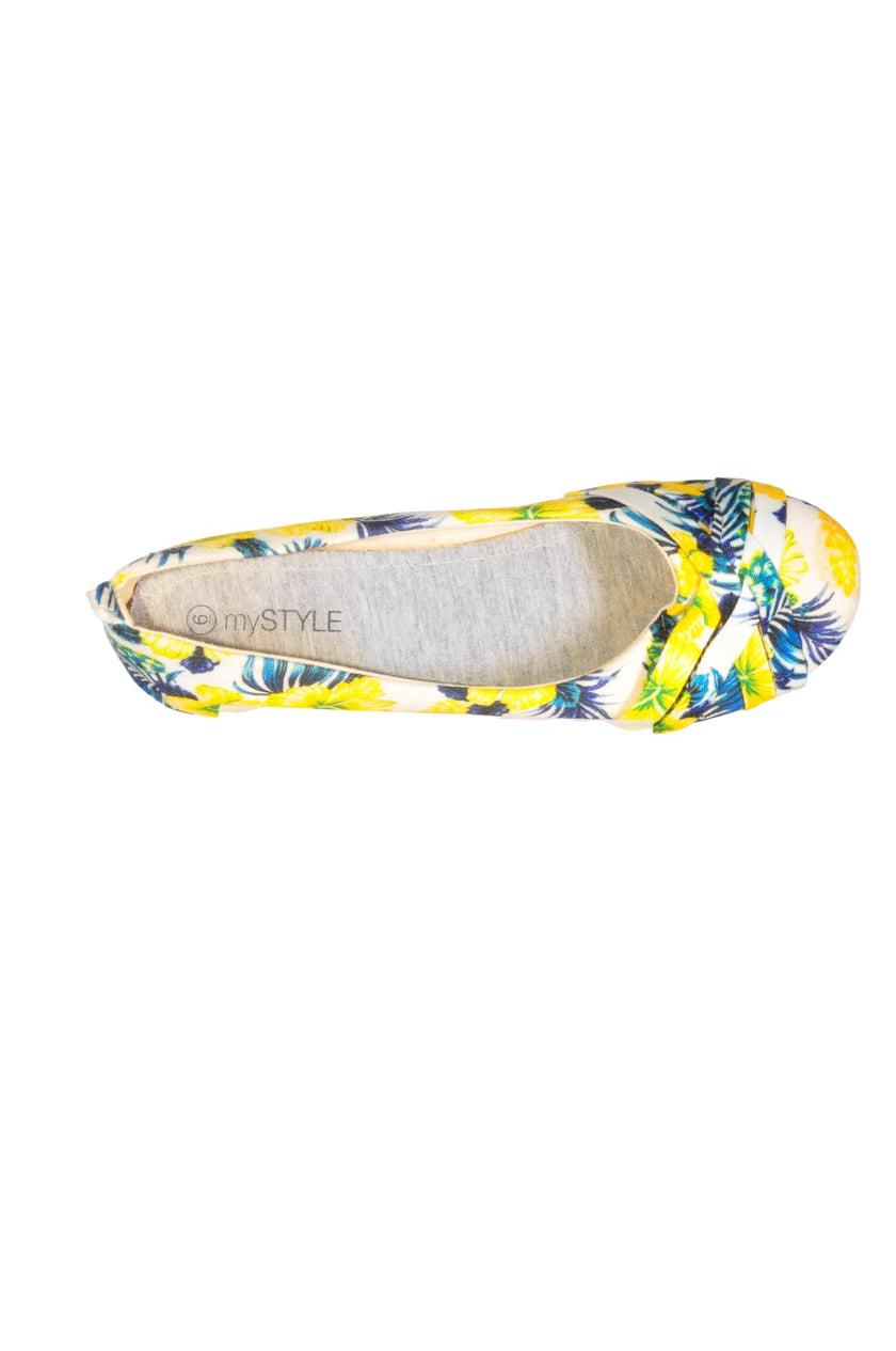 MY STYLE Women Flat Shoes Regular fit in Yellow - 6