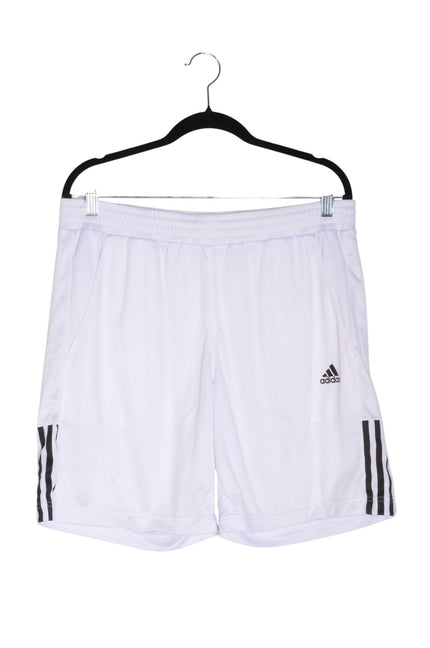 ADIDAS Men Activewear Shorts Regular fit in White - L