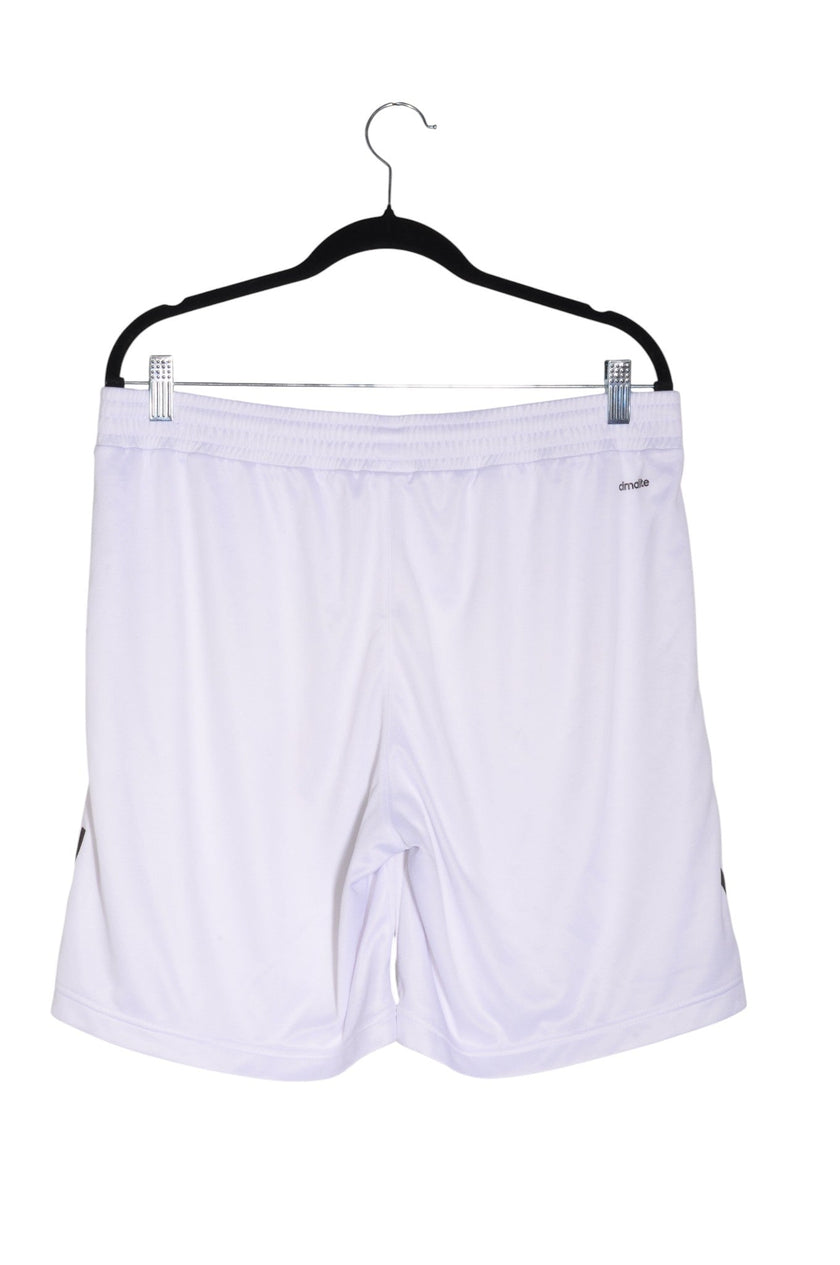ADIDAS Men Activewear Shorts Regular fit in White - L