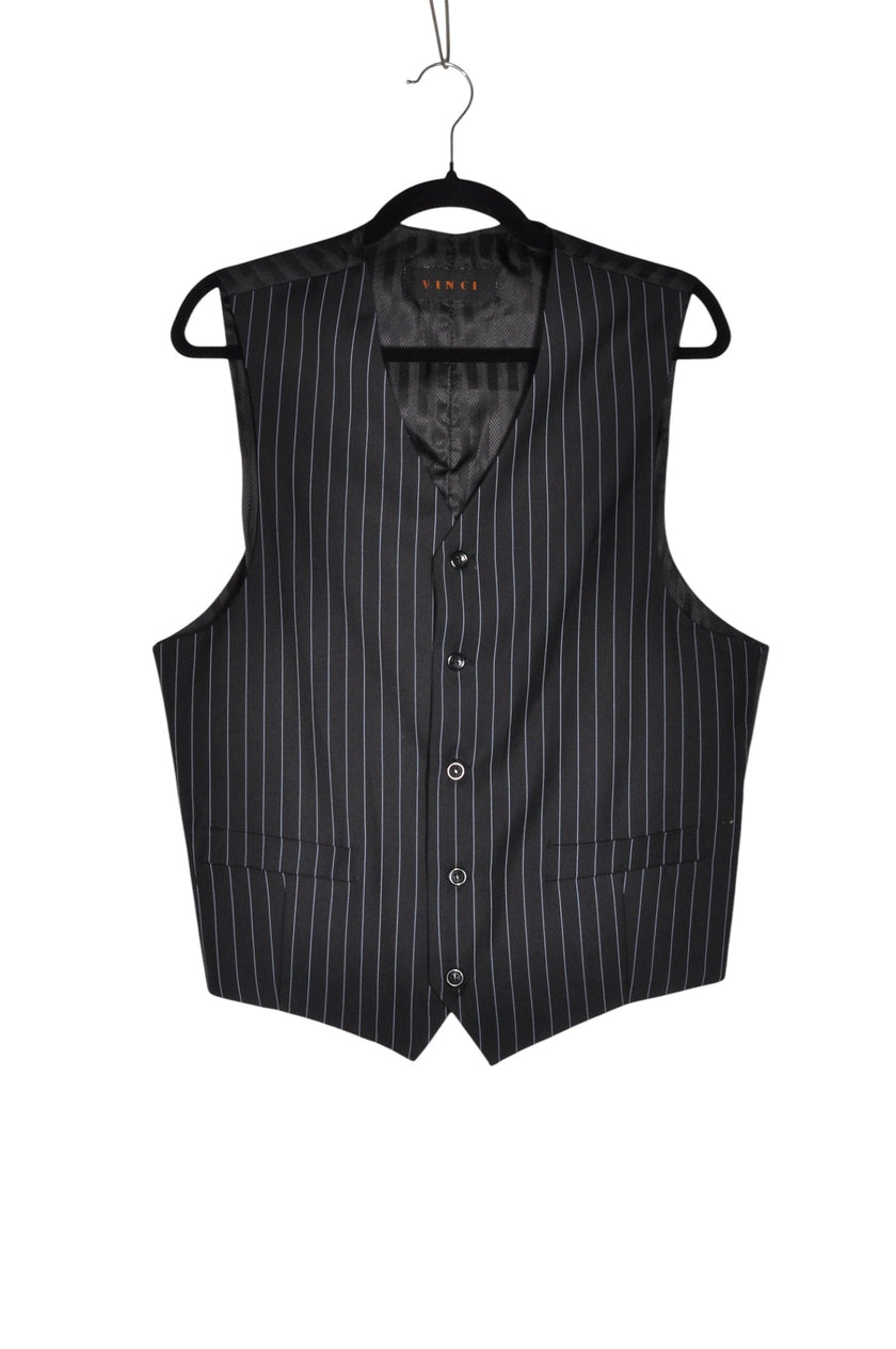 VINCI Men Vests Regular fit in Black - 42