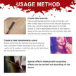 Halloween Makeup Kit, Simulates Plasma Skin Wax-Shaped Scar Water Wound Makeup Halloween Makeup Kit