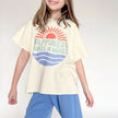 Youth Bamboo Graphic Oversized T-Shirt | 