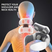 Smart Electric Pulse Neck & Back Massager – 4-Head Pain Relief Device with Heat