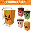 12 Pieces Halloween Popcorn Box Halloween Party Favor Snack Treat Boxes Candy Cookie Container Decorations Gifts For Popcorn Sales Halloween Party Favor Supplies