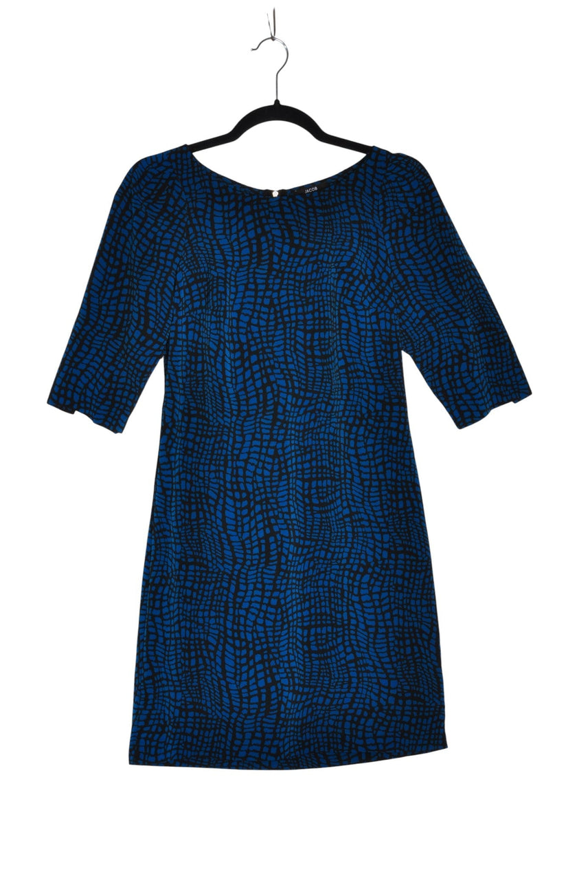 UNBRANDED Women Drop Waist Dresses Regular fit in Blue - XS