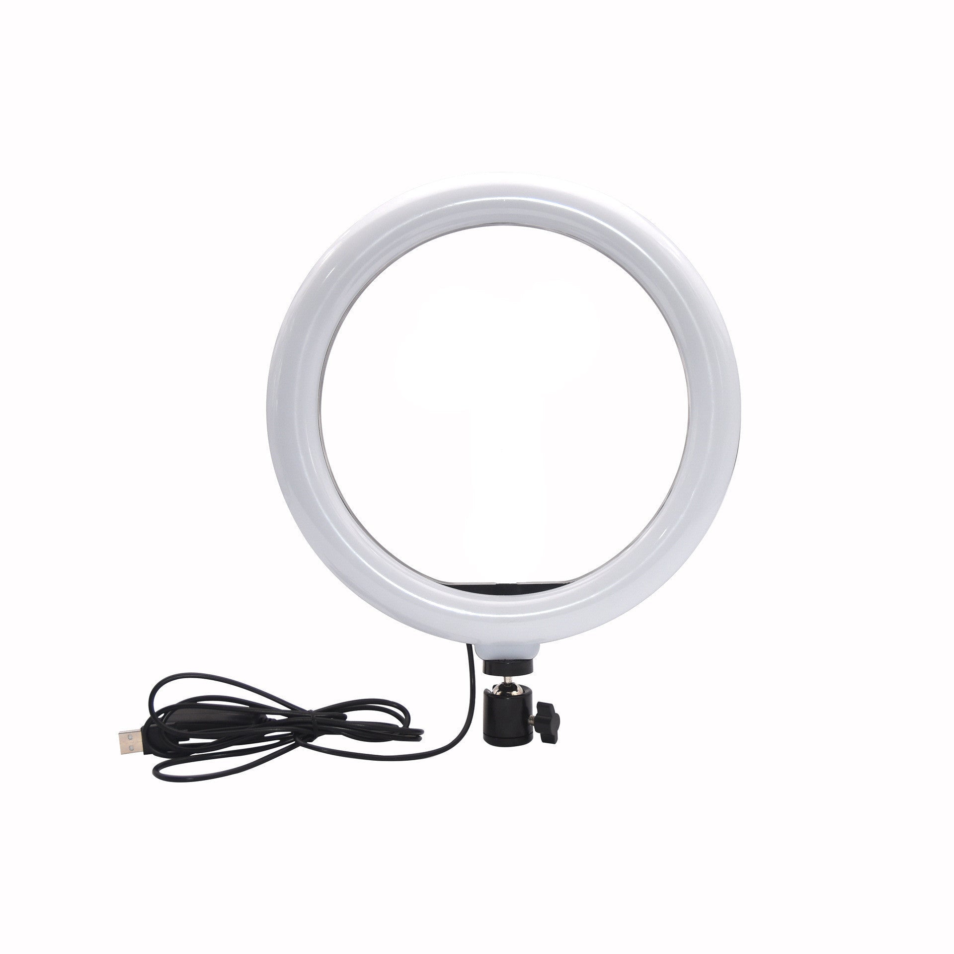 LED Ring Light with Tripod Stand, 8 10 12 inch, USB Powered, Phone Holder and Bluetooth Remote