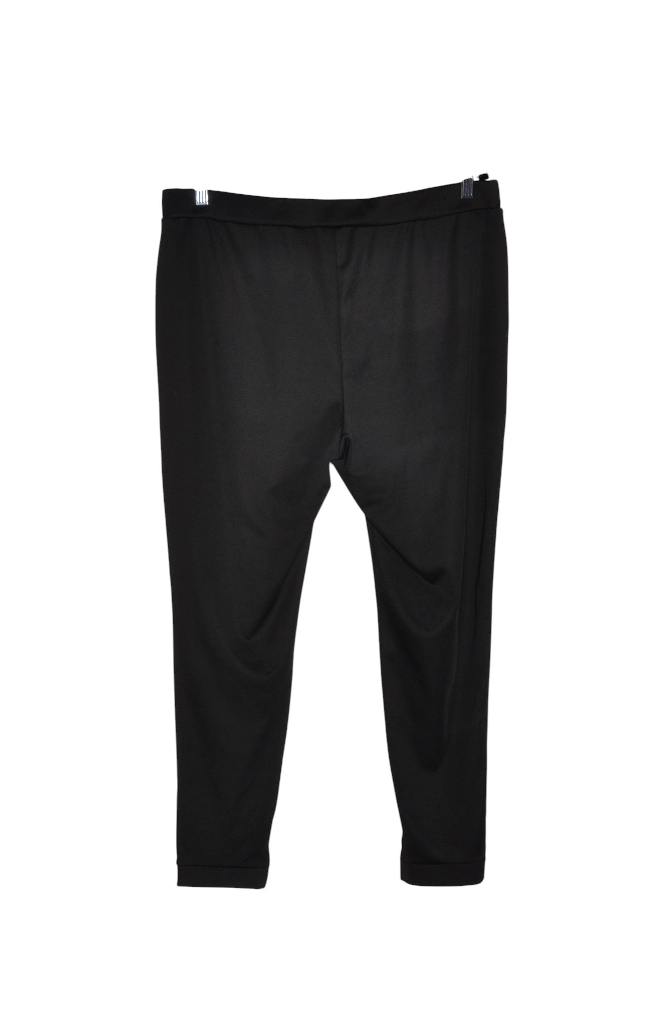 SHEIN Women Trousers Regular fit in Black - 3XL