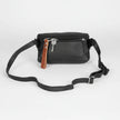 Greenwood Leather Belt Bag. Premium Top-Grain Leather Waist Pack & Crossbody Sling