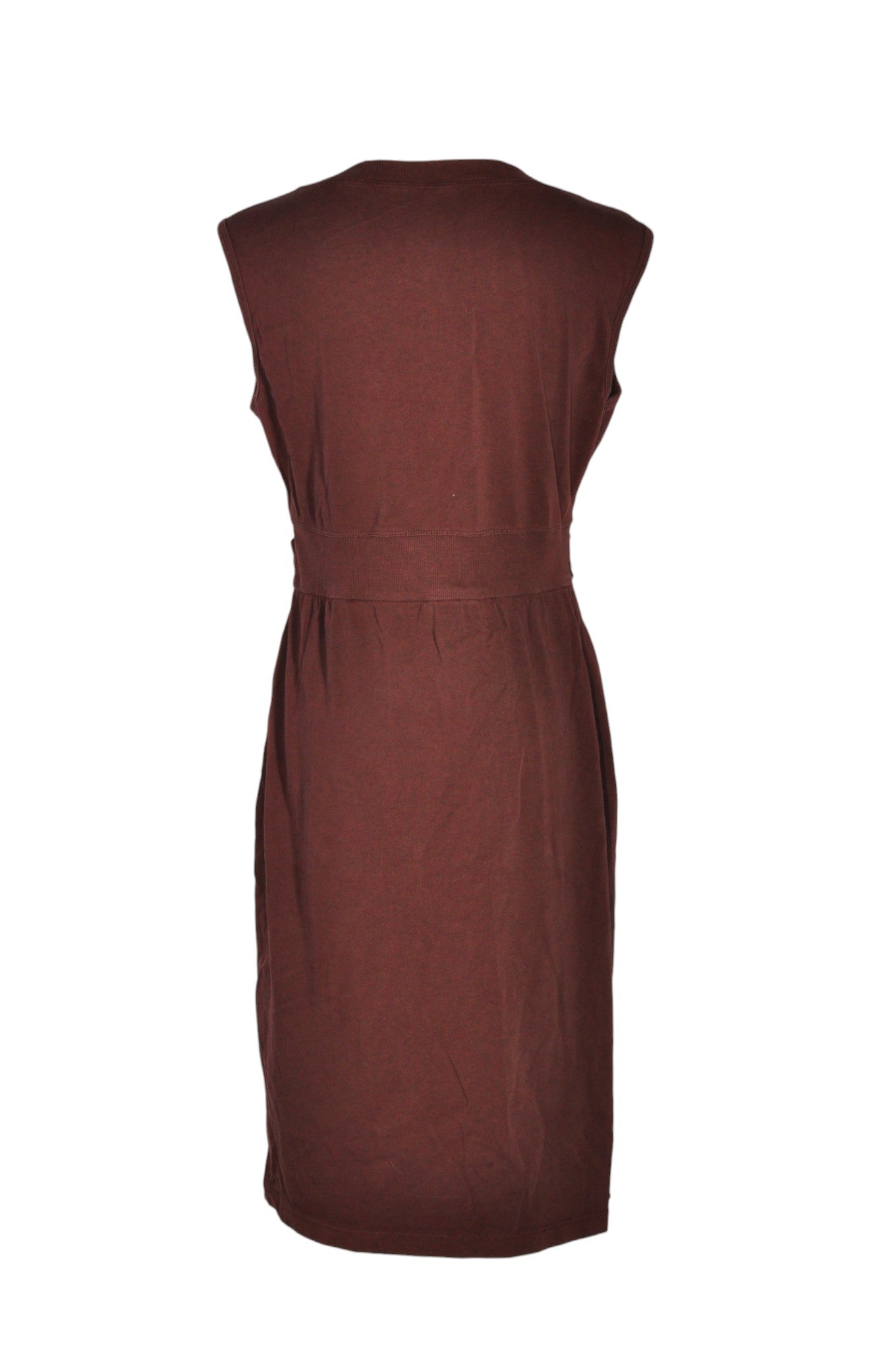 UNBRANDED Women Fit & Flare Dresses Regular fit in Brown - M