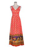 UNBRANDED Women Maxi Dresses Regular fit in Orange - 12