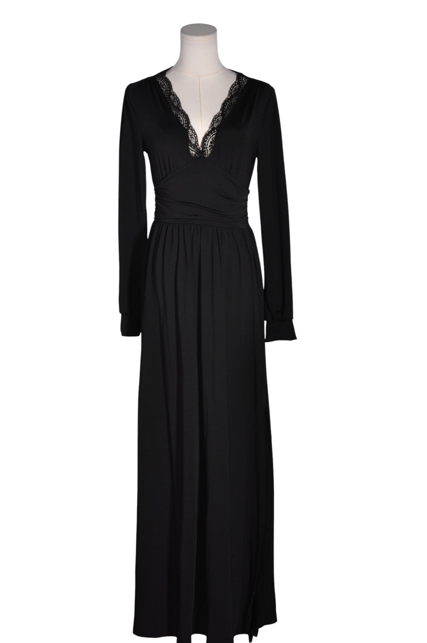 UNBRANDED Women Fit & Flare Dresses Regular fit in Black - 12