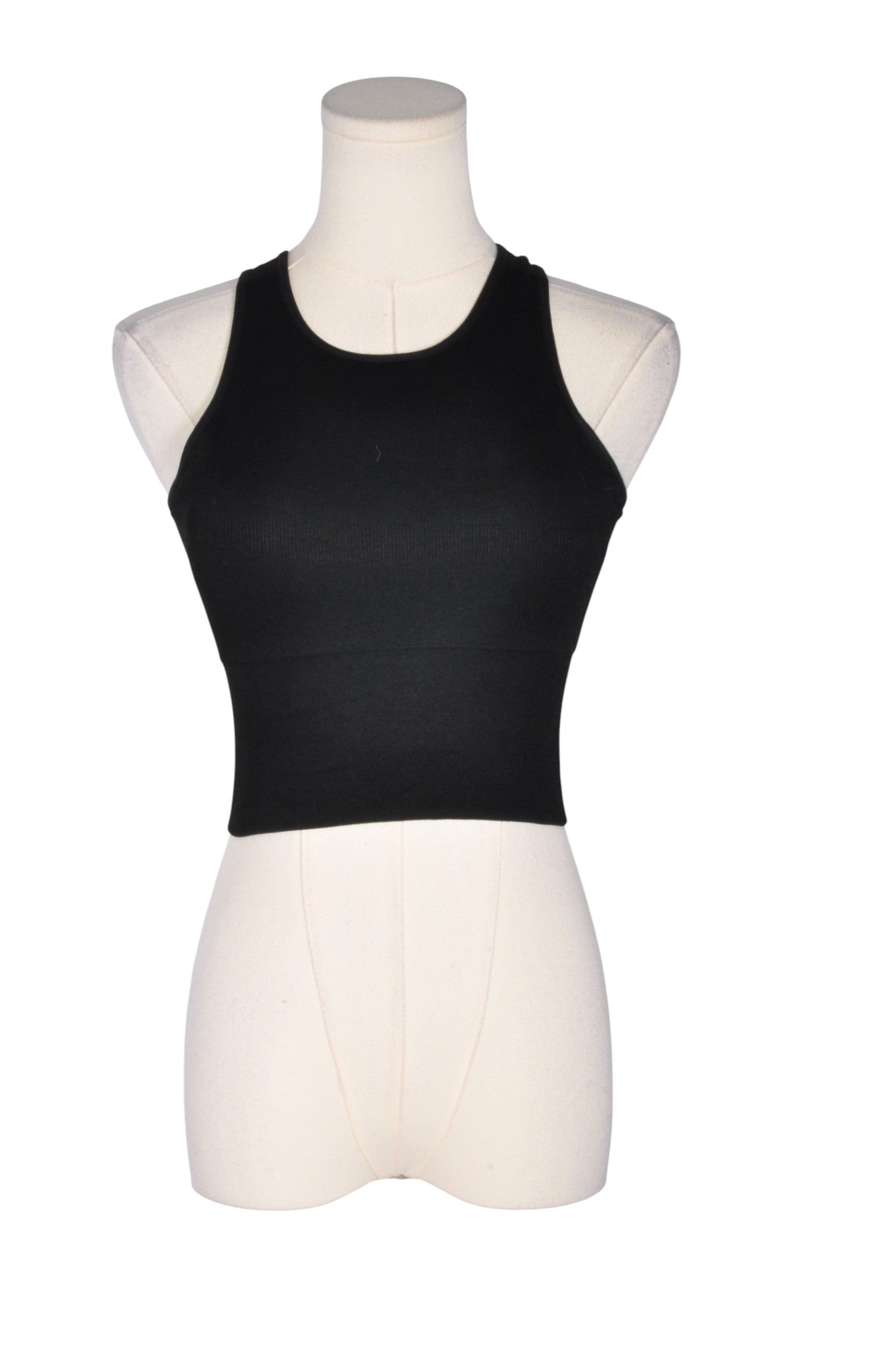 H&M Women Crop Tops Regular fit in Black - S
