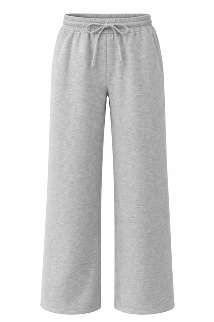 Adora Luxeflow - Everyday Wide Leg Pant In Heather Grey
