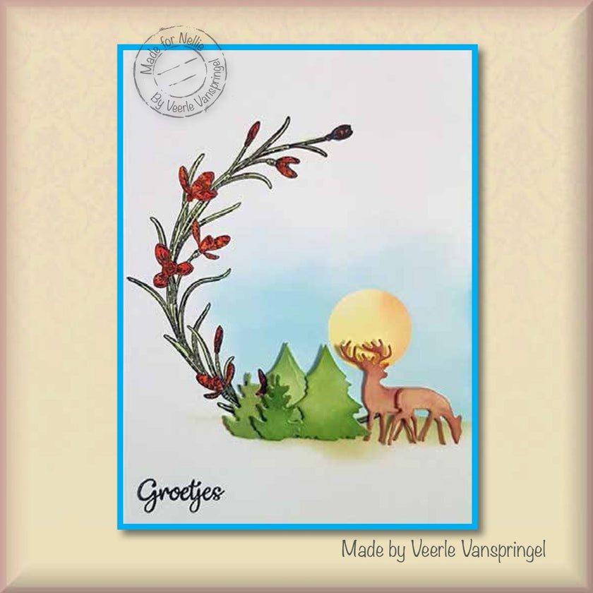 Nellie's Choice - Shape Dies - Mini Dies Pinetrees-1