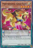Performapal Gold Fang (MP19-EN147) - 2019 Gold Sarcophagus Tin Mega Pack 1st Edition