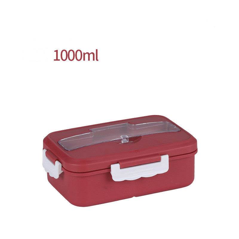 Microwave-Safe Stainless Steel Lunch Box for Work and School