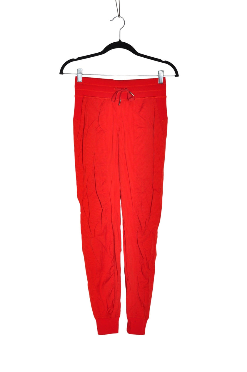 UNBRANDED Women Work Pants Regular fit in Red - S