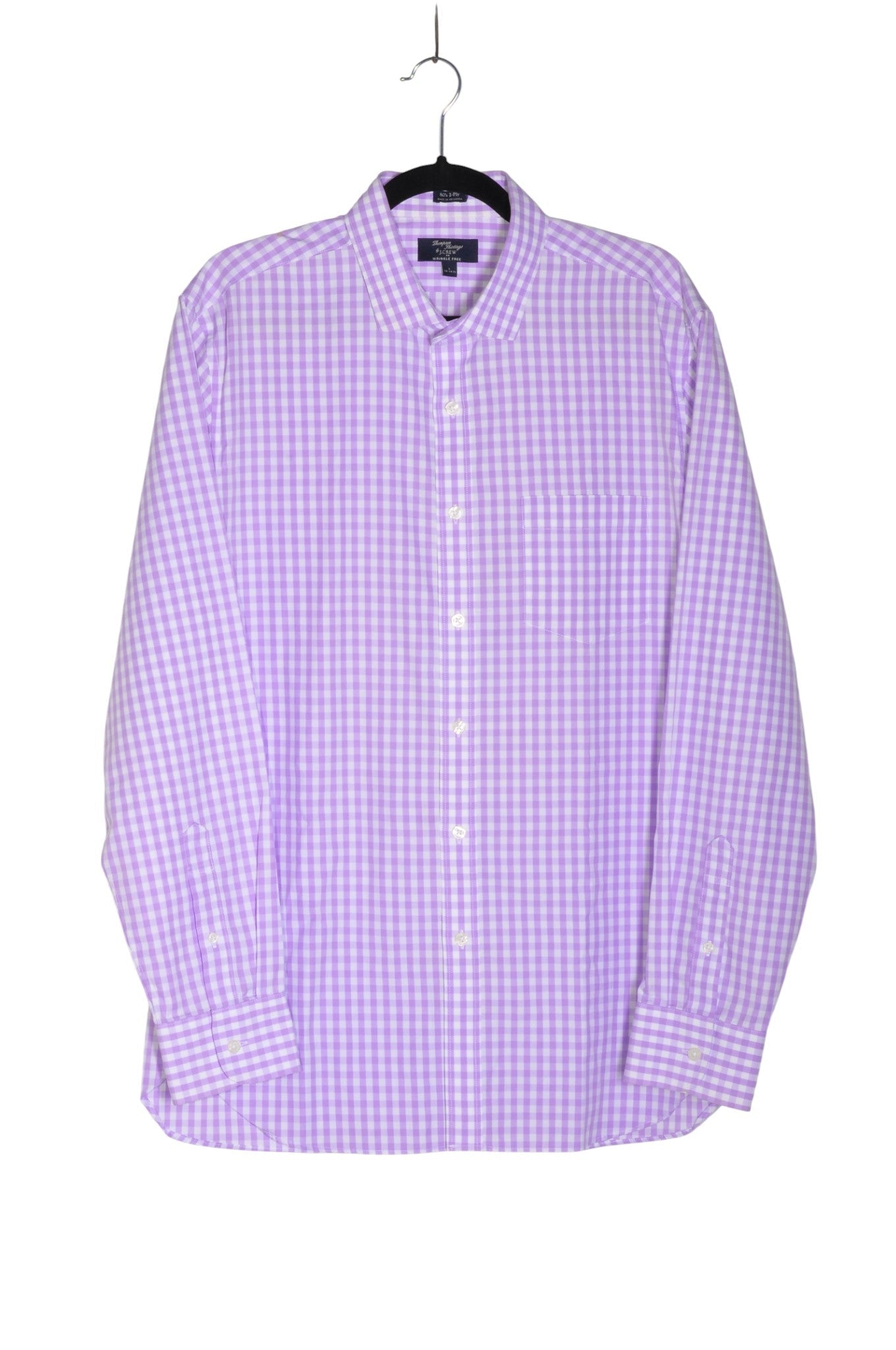 J. CREW Men Button Down Tops Regular fit in Purple - L
