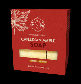 Crate 61 Organics - Canadian Maple Soap (3pk)
