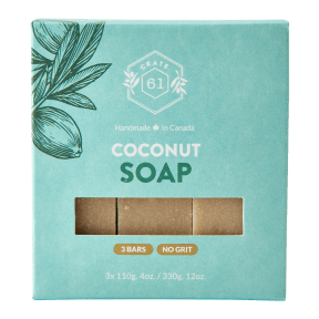 Crate 61 Organics - Coconut Bar Soap (3pk)