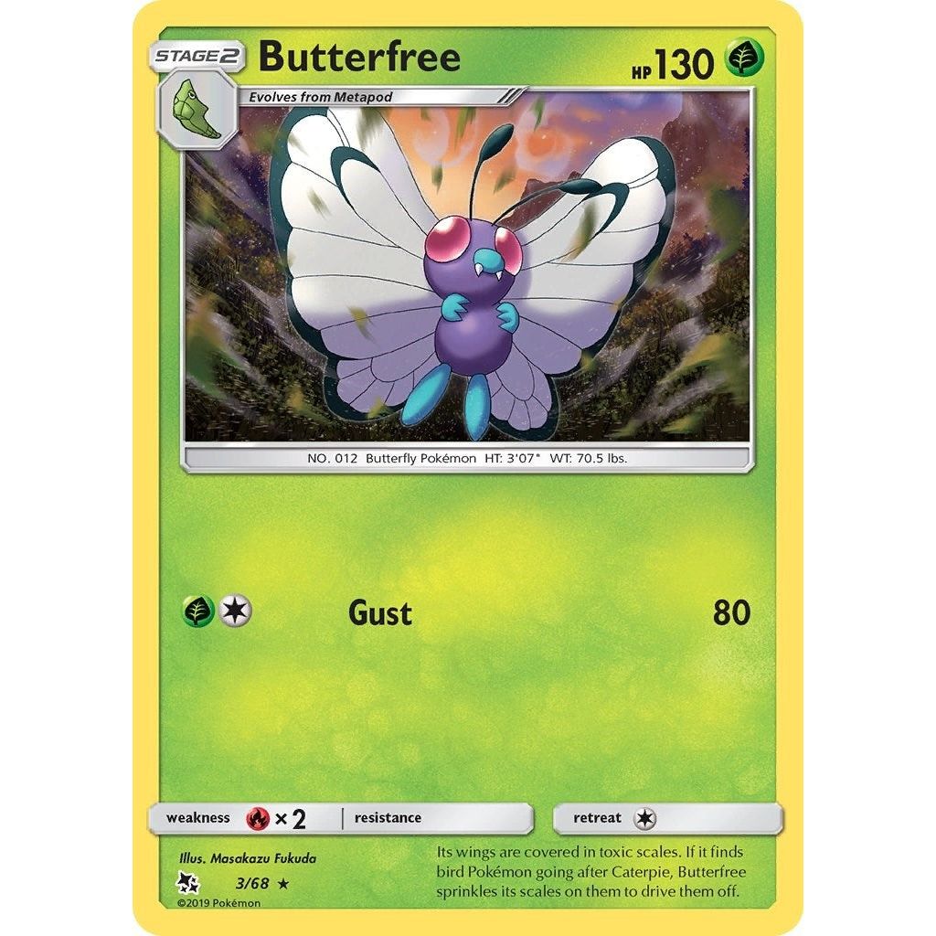Butterfree (3/68) (HIF)