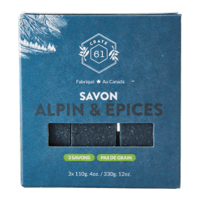Crate 61 Organics - Alpine & Spice Soap Bar (3pk)
