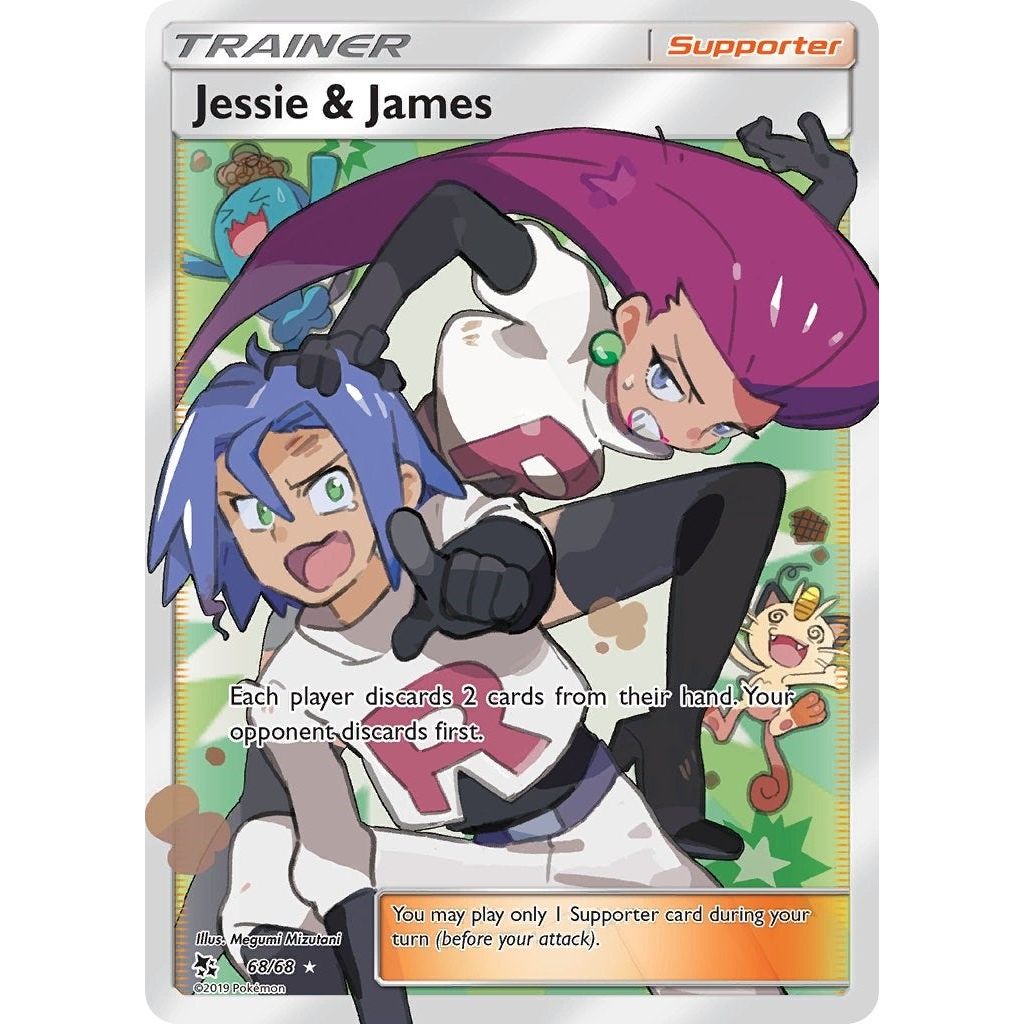 Jessie & James (Full Art) (68/68) (HIF)