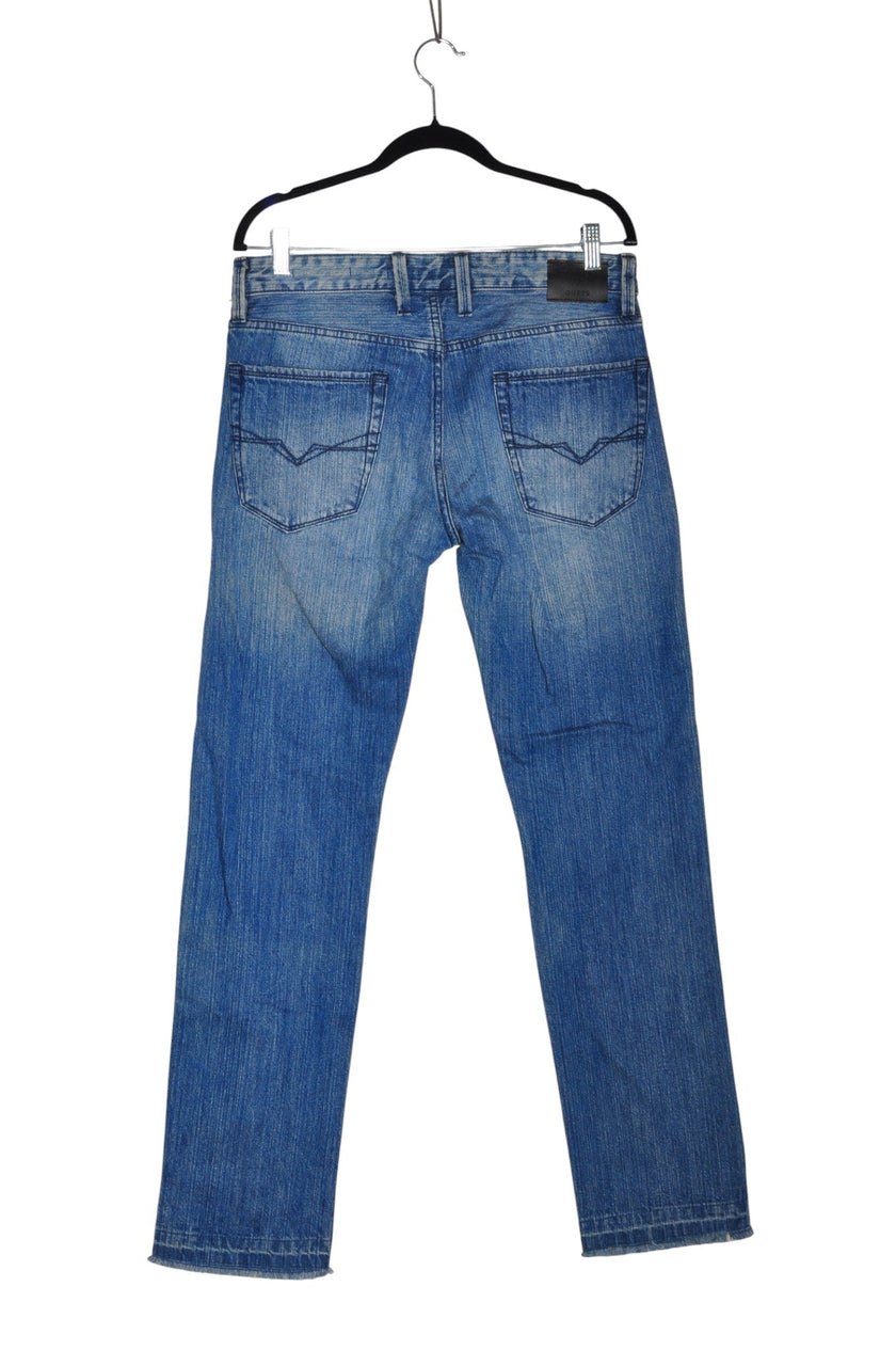 GUESS Men Straight-Legged Jeans Regular fit in Blue - 32