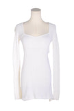 MANGO Women Knit Tops Regular fit in White - M