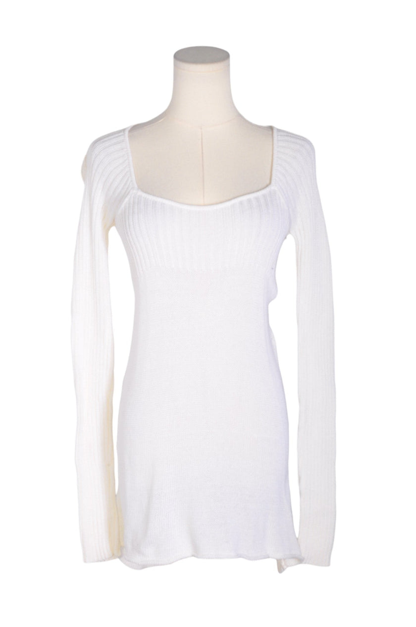 MANGO Women Knit Tops Regular fit in White - M