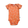 Baby Short Sleeve Bamboo Onesie | Paradise Floral