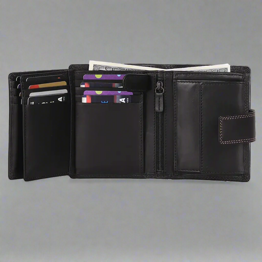 MET Men's Fashion Leather Wallet