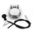 Acrylic round pot hookah set