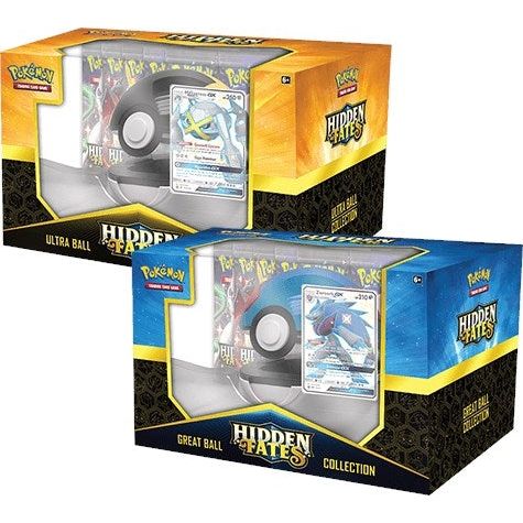 Hidden Fates Poke Ball Collection [Set of 2]