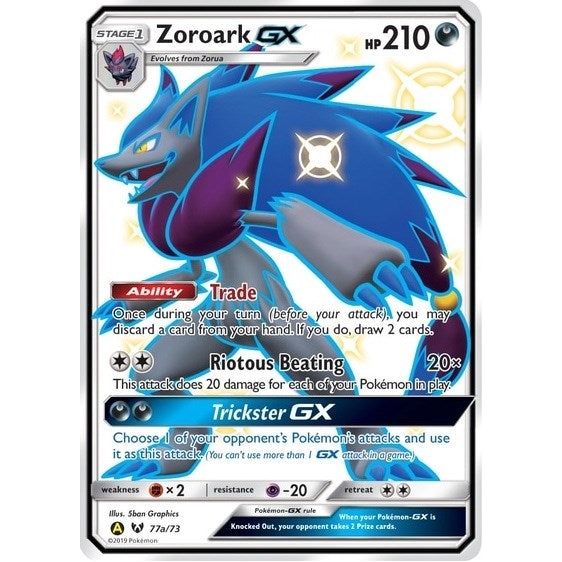 Zoroark GX - 77a/73 (077a/073) (PR)