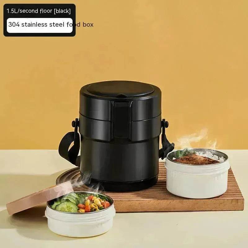 304 Stainless Steel Large Capacity Vacuum Thermal Insulated Lunch Box