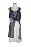 GOA Women High Low Dresses Regular fit in Gray - L