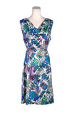 SMASH Women Wrap Dresses Regular fit in Blue - L