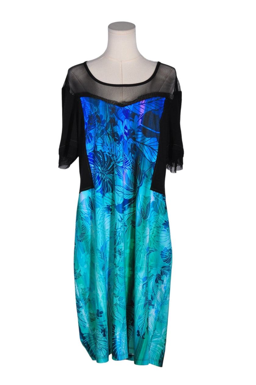 DOLCEZZA Women Maxi Dresses Regular fit in Blue - XL