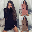 NEW Winter Mini Turtleneck sweater dress