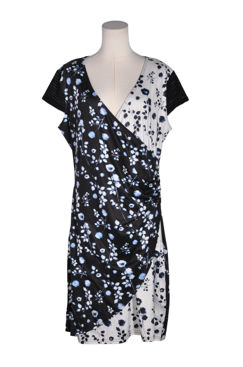 SMASH Women Wrap Dresses Regular fit in Black - XL