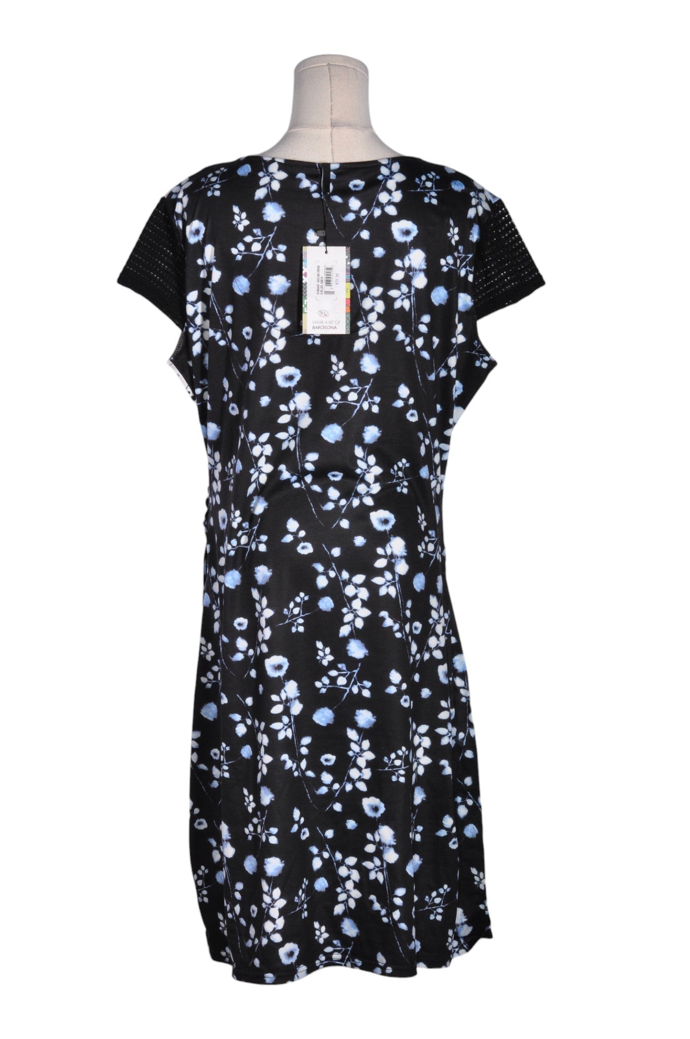 SMASH Women Wrap Dresses Regular fit in Black - XL