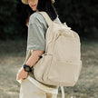 Mori Leisure Backpack – Lightweight Oxford School & College Bag | Khaki, Black, Green | 15.6