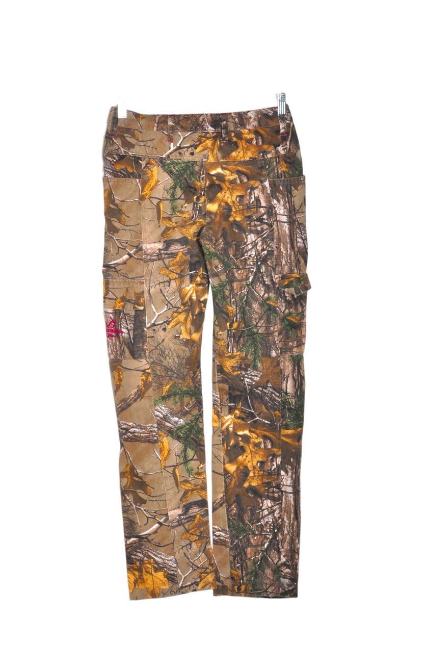 REALTREE Women Cargo Pants Regular fit in Brown - S