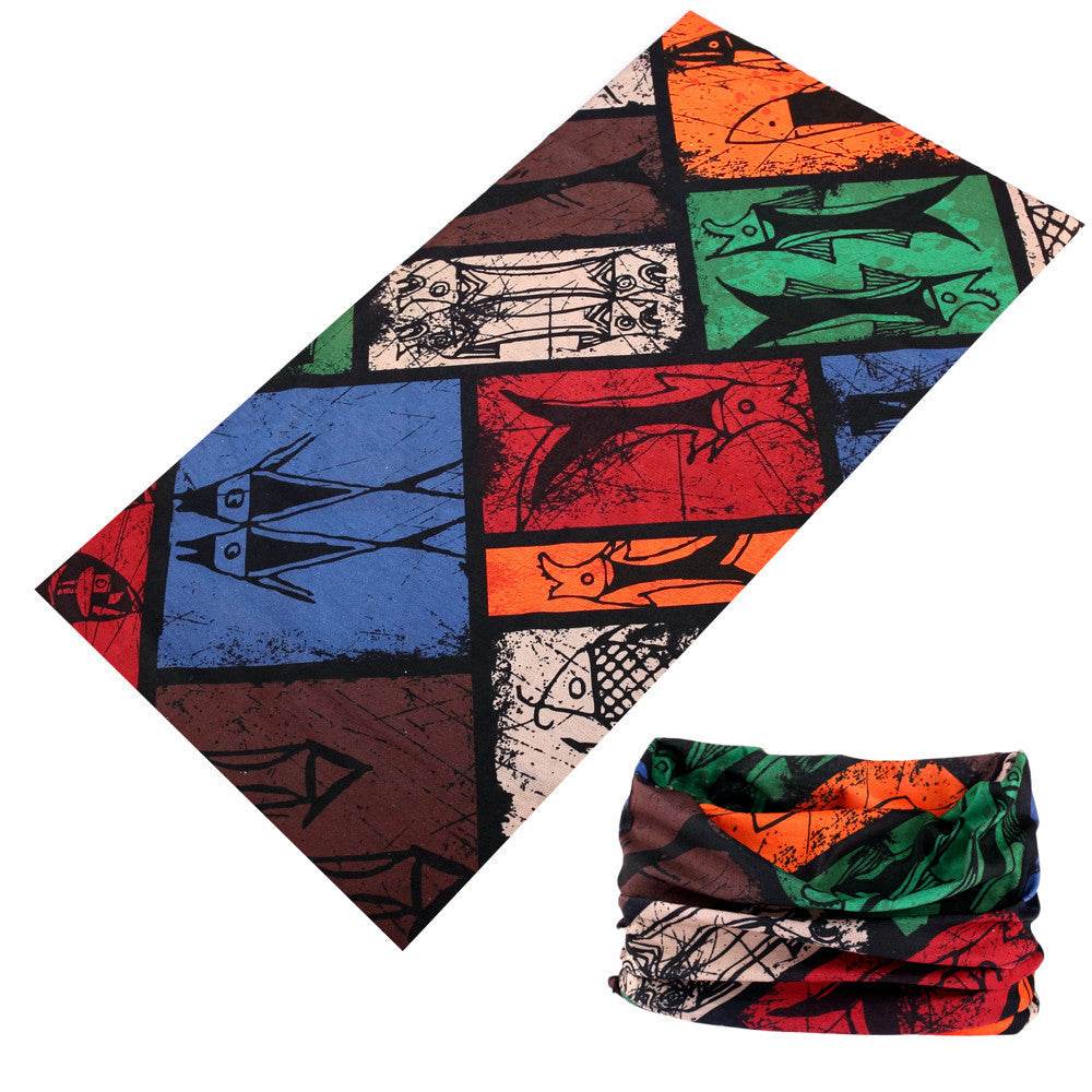 Outdoor Sun Protection Seamless Magic Riding Bandana Scarf Neck Gaiter