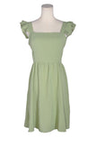 SHEIN Women A-Line Dresses Regular fit in Green - M